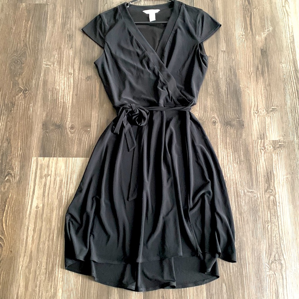White House Black Market Black Mini Dress